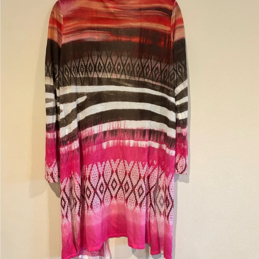 Chicos Open- front cardigan sweater Size 1 - Picture 2 of 6